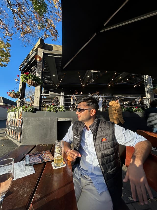 Drinking in handroff